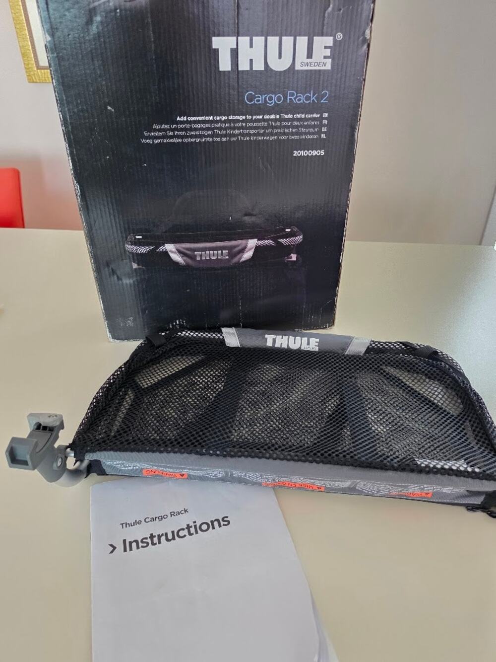 Thule Cargo Rack 2 Double Child Carrier Storage Rack 20100905 Open Box